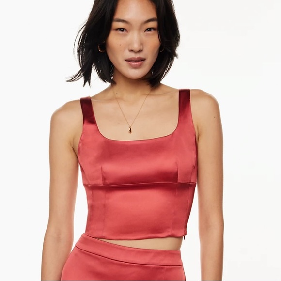 Wilfred Tops - NWT Wilfred Shine Bustier sz XS